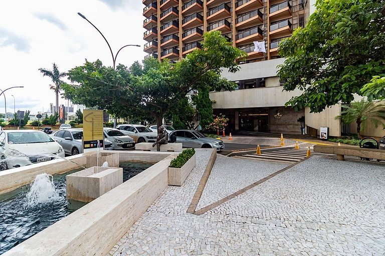 Flat Particular no Hotel Kubitschek Plaza 1306