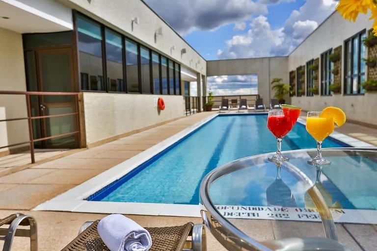 Flat-Particular no Hotel Confort Taguatinga 710