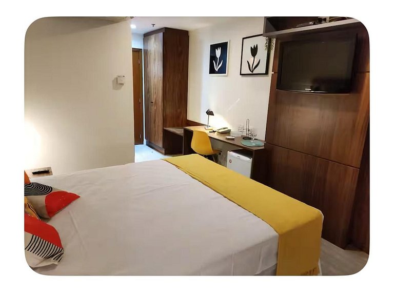 Flat Particular no Hotel Go Inn 0617