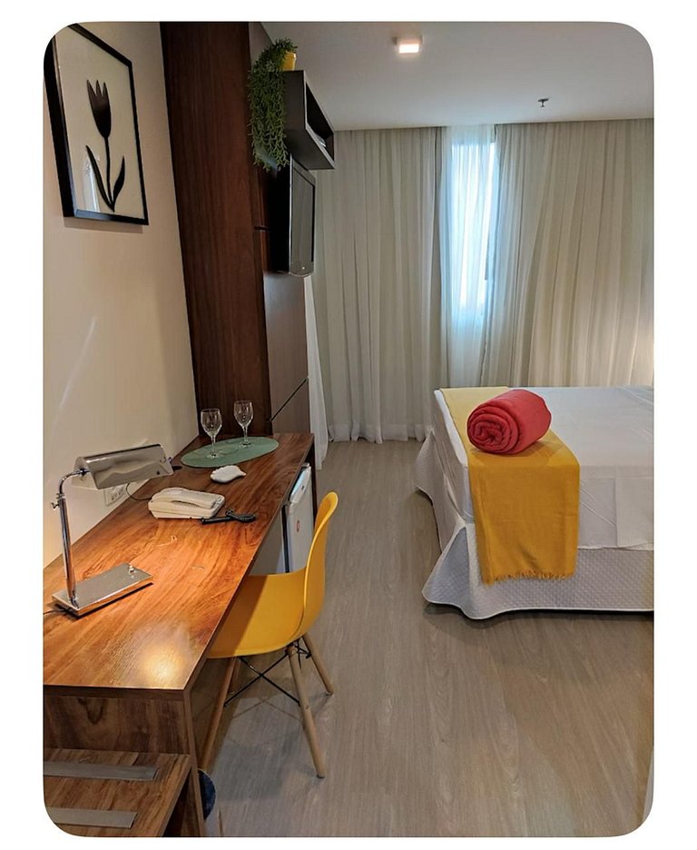 Flat Particular no Hotel Go Inn 0617