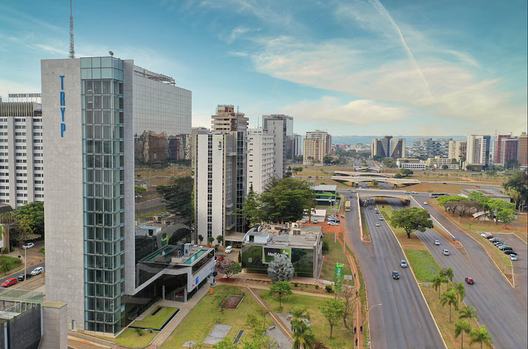 Flat Particular no Hotel Tryp Nações 1308